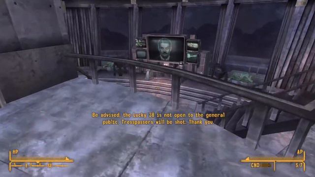 How to Get Future Weapons Today #8 Lucky 38 In Fallout New Vegas смотреть онлайн