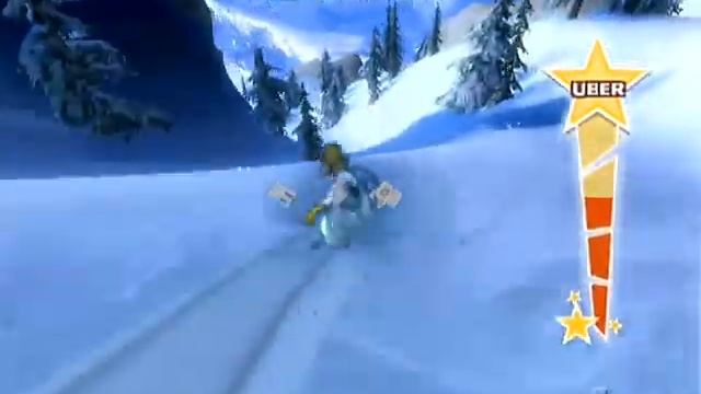 SSX Blur Nintendo Wii Gameplay - Sunshine and Clear Skies смотреть онлайн