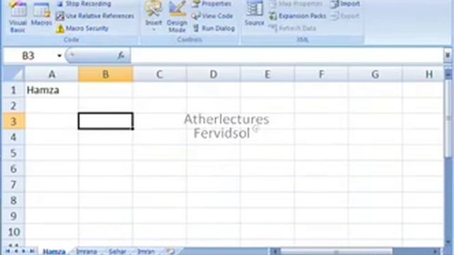 Lecture No 15 Excel Macro MS Excel 2007 Trainings in Urdu смотреть онлайн