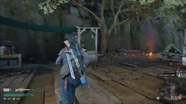 Days Gone - Mark Copeland's Encampment - Open World Free Roam Gameplay (PS4 HD) [1080p60FPS] смотреть онлайн