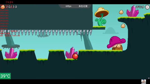 Bounce Tales /POCO F1/ (Gameplay With Fps) [J2ME EMULATOR]
