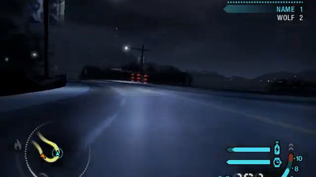 Need For Speed Carbon playing with wolf смотреть онлайн