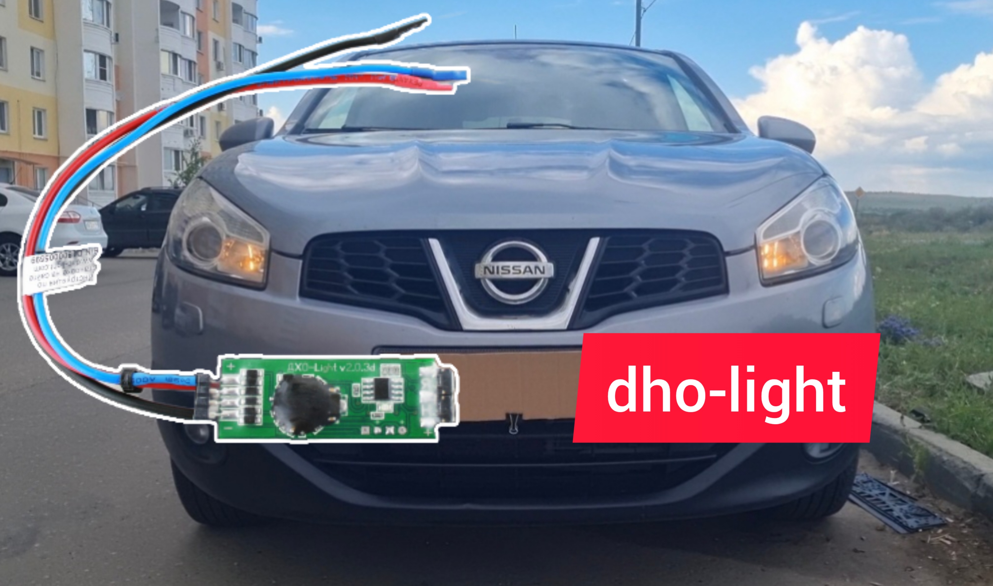 ДХО-light установка на ниссан кашкай j10 (также отключение евросвета через CVTz50) смотреть онлайн