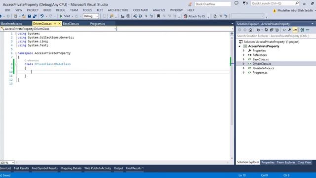 .NET Tricks - How to access private property through interface? смотреть онлайн