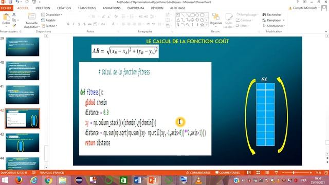 Algorithme génétique Résolution du Problème du Voyageur Commerce TSP Python calcul Fitness 4/10 смотреть онлайн