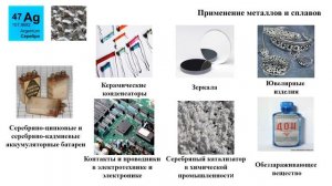 Металлы. Тема 40. Применение металлов и сплавов