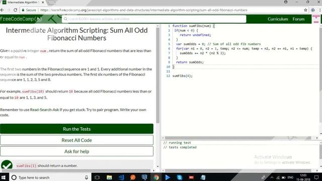 freeCodeCamp-Intermediate Algorithm Scripting-soluction смотреть онлайн