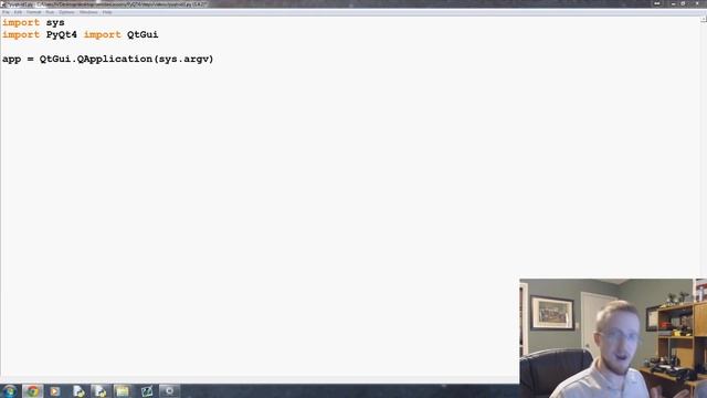 Intro/basic GUI - PyQt with Python GUI Programming tutorial смотреть онлайн
