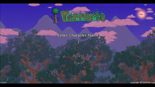 Terraria #1-Создание Чувачка смотреть онлайн
