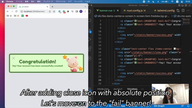 banner UI with Tailwind CSS // time lapse ☆彡 смотреть онлайн