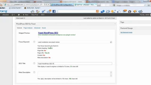 Yoast WordPress SEO Plugin Review смотреть онлайн