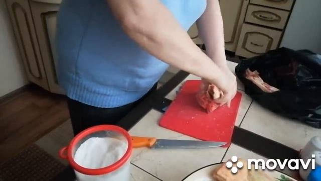 Едем на Северный рынок. Солим мясо. Солим сало. смотреть онлайн