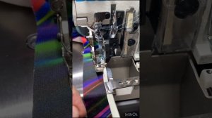 Приспособление для пришивания латексной резинки на оверлоке.