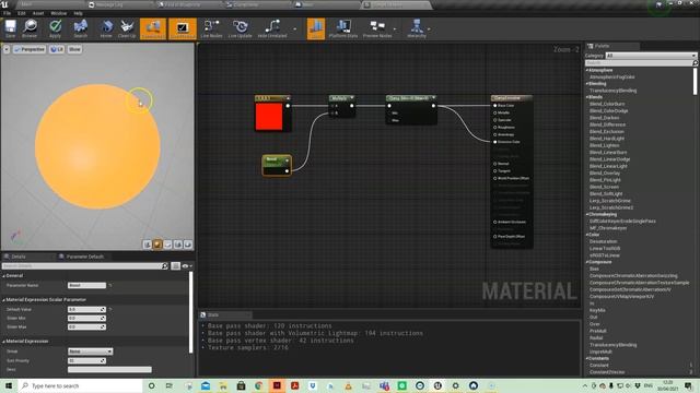 CLAMP - MATERIAL BLUEPRINT NODE - UNREAL ENGINE - UE4 - UE5 смотреть онлайн