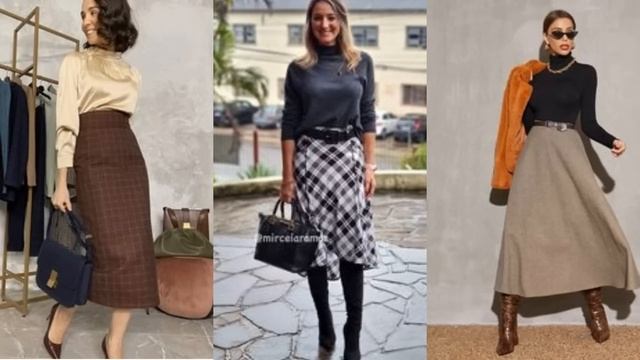 КАКУЮ ЮБКУ ВЫБРАТЬ В ХОЛОДНЫЙ СЕЗОН? ОРИГИНАЛЬНЫЕ ФАСОНЫ И МОДЕЛИ? смотреть онлайн