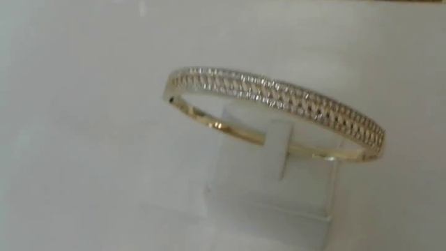 Nu te Koop: Prachtige Gouden 14 karaats Zirconia Armband смотреть онлайн