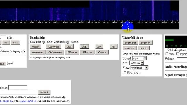 Верхняя (USB) и нижняя (LSB) боковые полосы, наглядно на SDR приёмнике смотреть онлайн