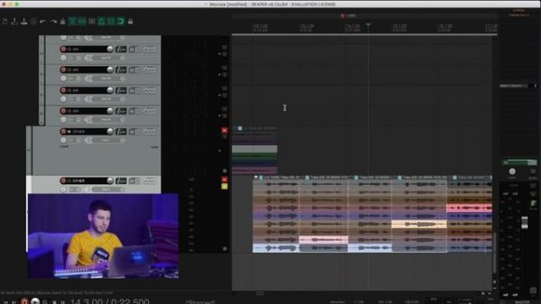REAPER: Работа с тэйками