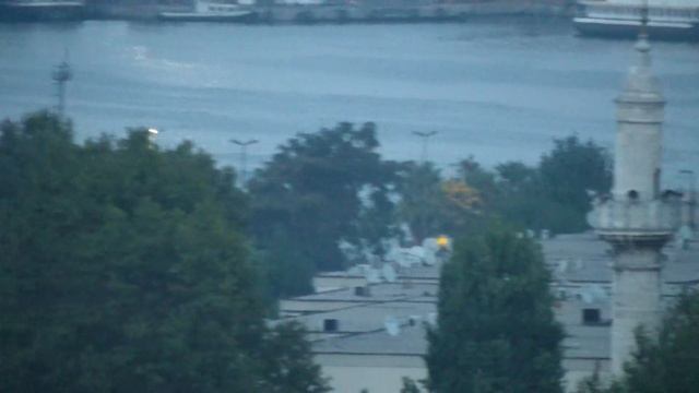 HDV 0665 Турция. Стамбул. Римский акведук Валента. Вечерняя пробка. смотреть онлайн