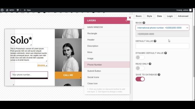 Using input mask with Green Popups смотреть онлайн