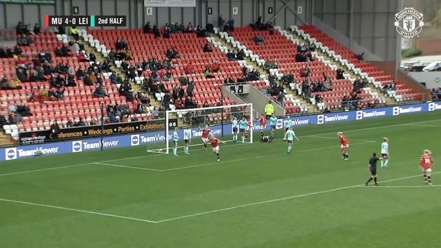 FA Women's Super League | Manchester United 4-0 Leicester City | Highlights смотреть онлайн