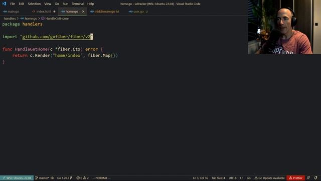 Golang Fiber Auth Middleware Setup For My New Side Hustle смотреть онлайн