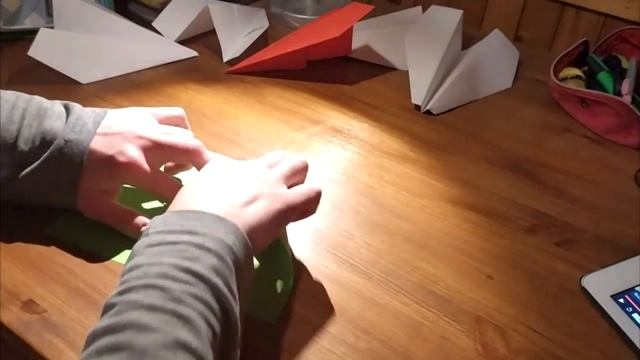 Техника Оригами_Очень сложный самолёт смотреть онлайн