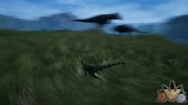 Симулятор динозавра | Funny Life Of Dinosaurs | #1 | Velociraptor | Велоцираптор The Isle смотреть онлайн