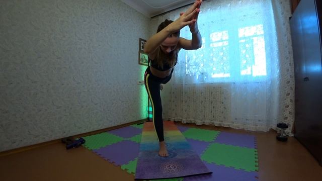 Домашняя йога для продолжающих 50 минут смотреть онлайн