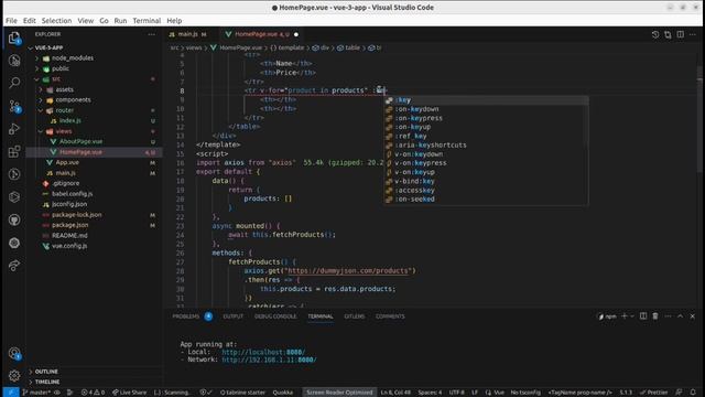 List rendering in Vue Js with v-for directive | v-for | Vue Js смотреть онлайн