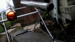 Очистка глушителей мотоцикла ИЖ