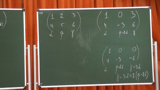 501 Определитель. Ранг матрицы смотреть онлайн