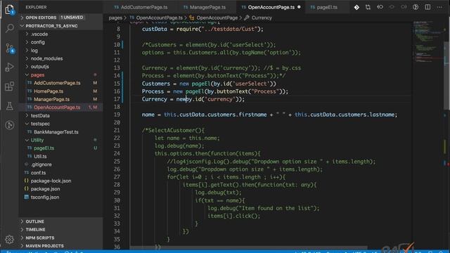 Utility methods for browser actions in a better way in Protractor TS смотреть онлайн