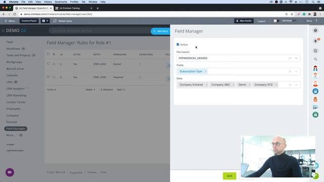 Bitrix24 Field Manager Module смотреть онлайн