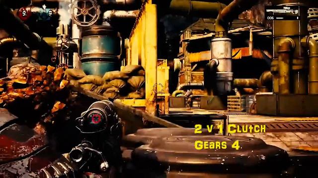 Gears of War 4 - 2 v 1 Clutch on Dam смотреть онлайн