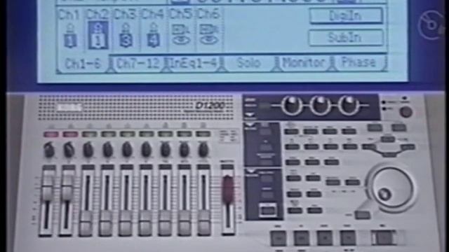 KORG D1200 MKII video manual смотреть онлайн