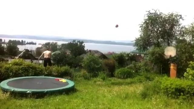 С батута в кольцо смотреть онлайн