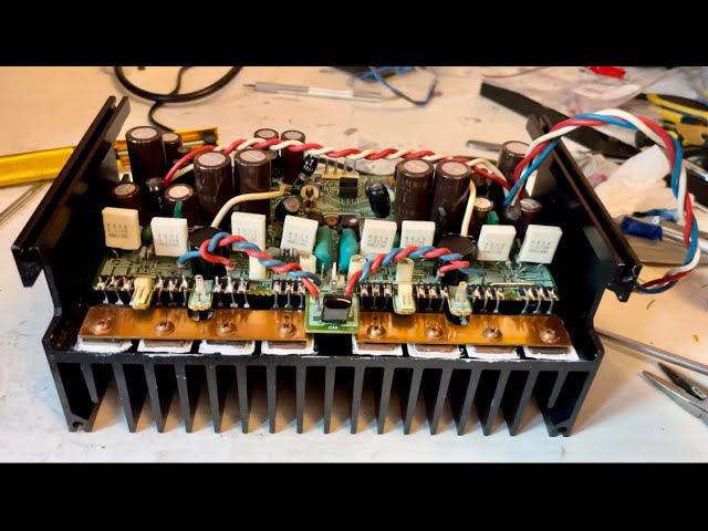 Sansui au-a907L extra Ремонт и профилактика! Часть 2. смотреть онлайн