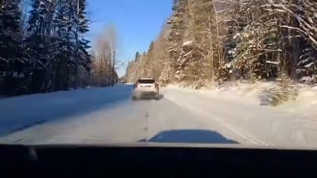 Зимняя сказка.220 км за 5 минут.Напрягите глаза)) смотреть онлайн