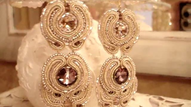 Серьги ручной работы "Алия" смотреть онлайн