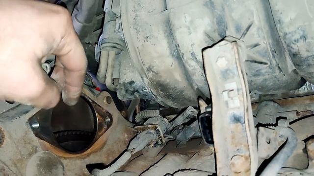 Опель Зафира Б. Замена сцепления. Часть 3. Окончательная сборка. смотреть онлайн