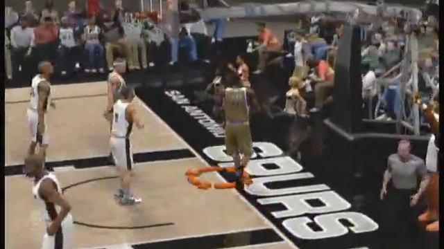 San Antonio Spurs NBA 2k8 Video смотреть онлайн