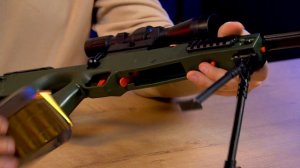 Снайперская винтовка AWM, с гильзами, стреляет мягкими пулями