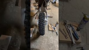 Правка восьмерки на мотоцикле regulmoto Athlete 250