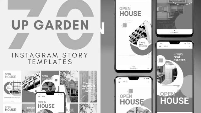 Canva Instagram Template For Real Estate - Upgarden смотреть онлайн