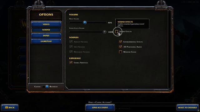 How to Enable/Disable Sound Effects Warcraft 3 Reforged смотреть онлайн