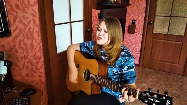 7Б - Душа бойца (кавер под гитару) смотреть онлайн