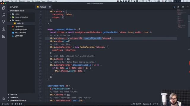 BxJS - Recording video & audio in browser using Web Media API смотреть онлайн