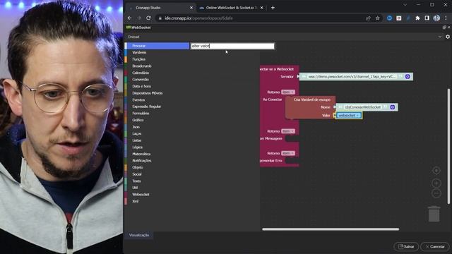 COMO USAR WEBSOCKET COM LOW CODE? [CRONAPP - EP40] смотреть онлайн