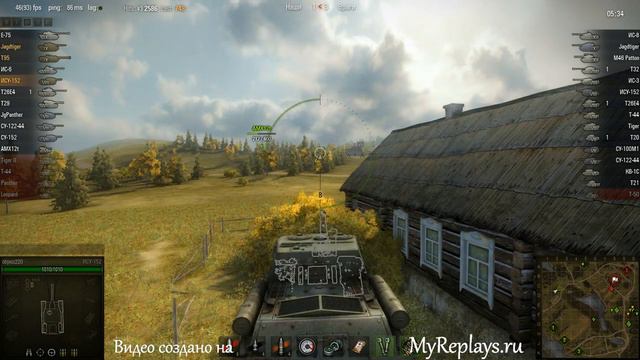 WOT: Малиновка - ИСУ-152 - 2 фрага - смотреть онлайн